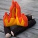 Felt Campfire Play Set with S'mores
