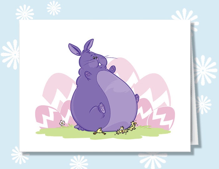 Obeaster Bunny, set of twelve Holiday Monster greeting cards