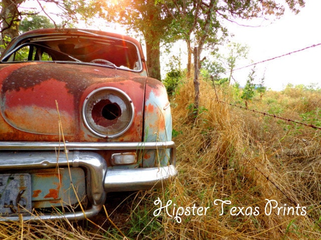 Vintage Renault Fine Art Photography - 8x10 Hotrod Auto Wall Art Print - Classic Car Poster