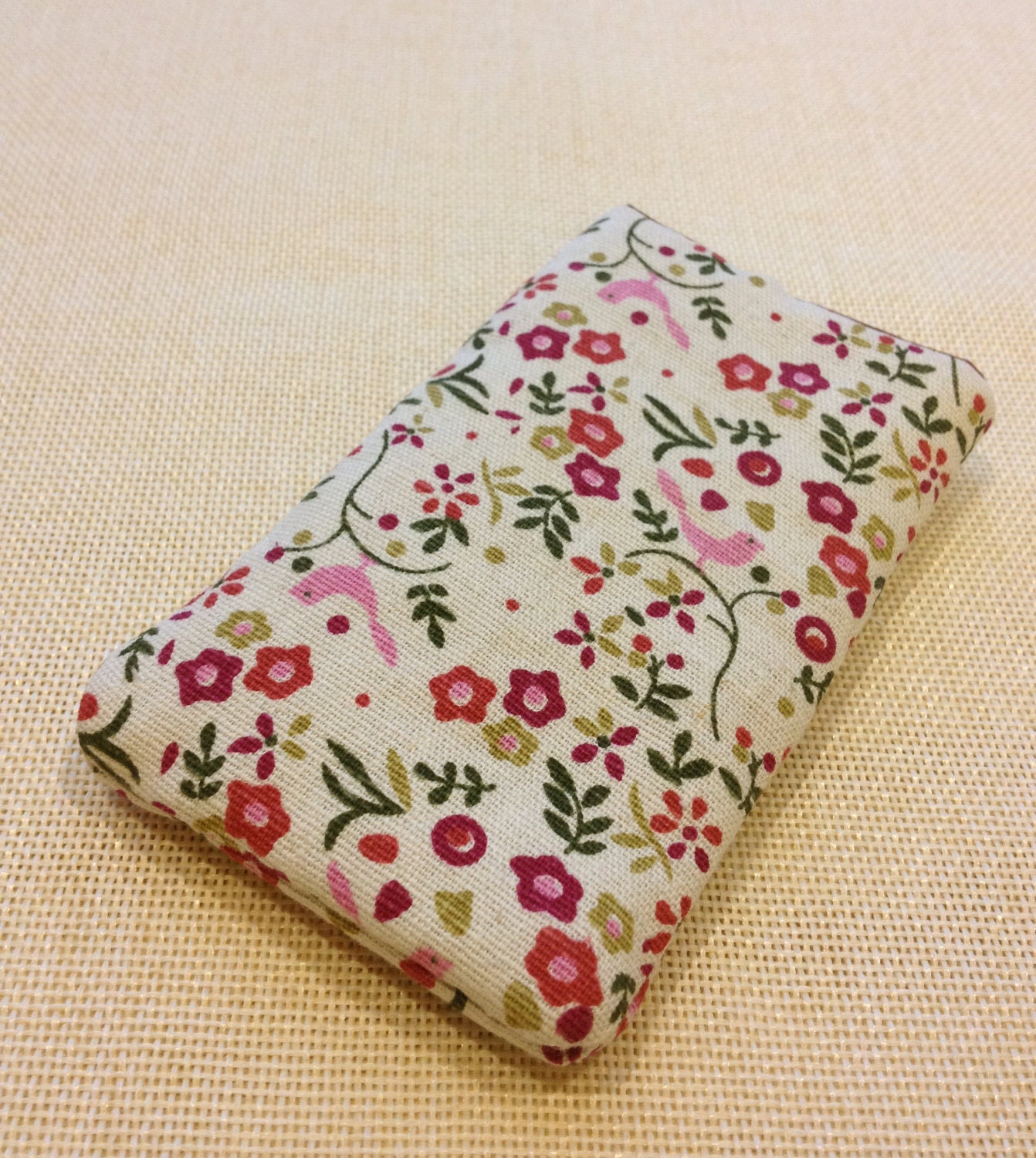 Cute and Fresh small floral iPhone case, iPhone sleeve, iPhone pouch, Kindle case, iPod touch sleeve