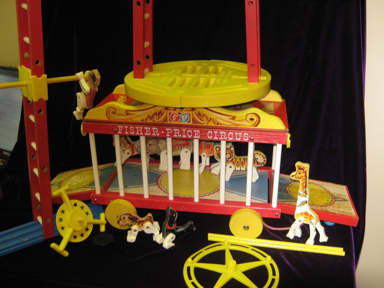 fisher price circus wagon