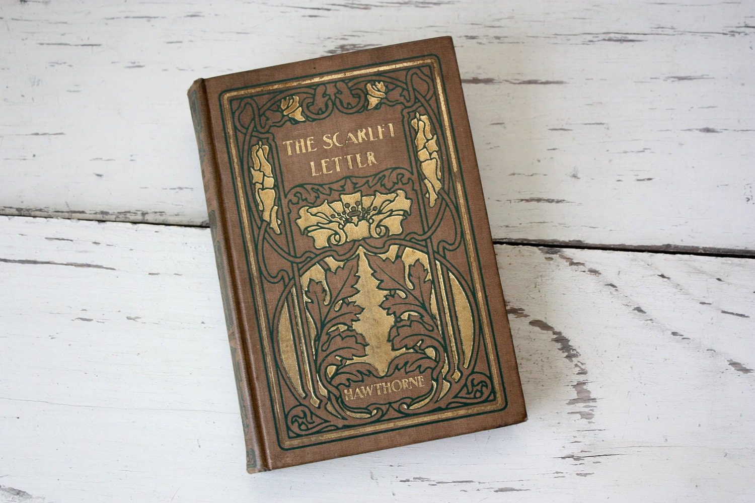 Vintage Book Nathaniel Hawthorne's The Scarlet Letter 1900s