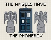 The Angels Have the Phonebox - Cross Stitch Pattern
