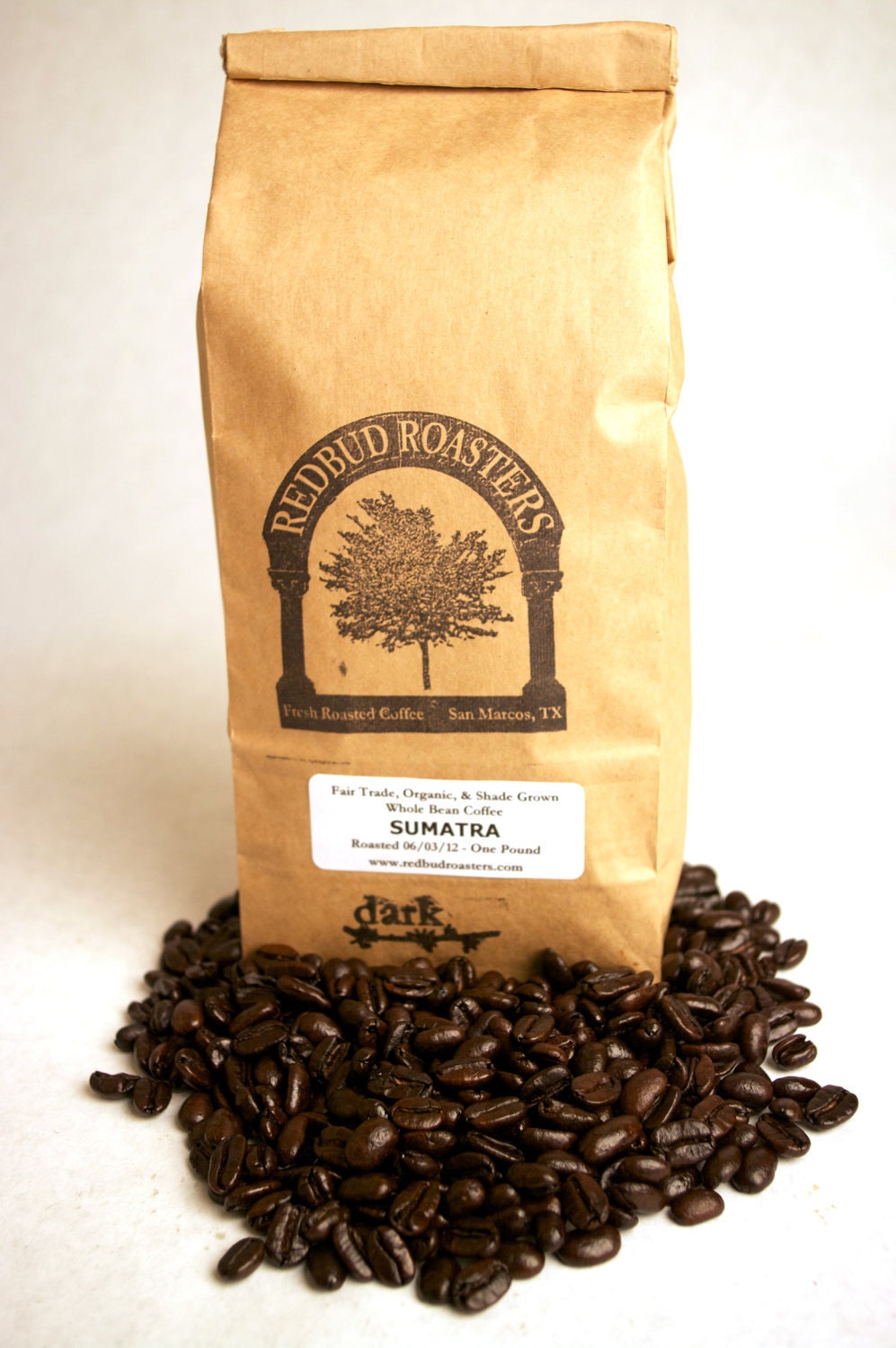 Sumatran Organic Fair Trade Coffee - 1lb - Dark (French) Roast