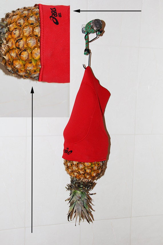 PINEAPPLE HOLDER complete with PINEAPPLE (Fourth of July is coming) Unique
