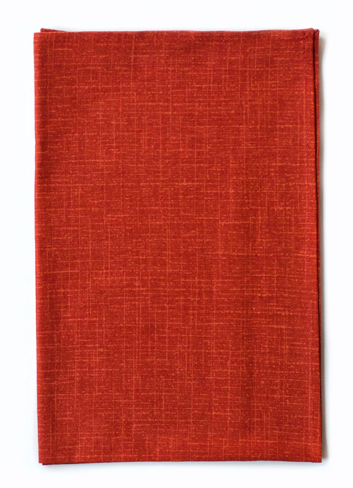 Red Crosshatch Pocket Square