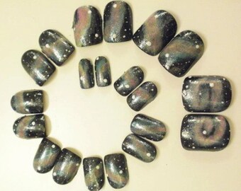 Galaxy Nebulas Nails