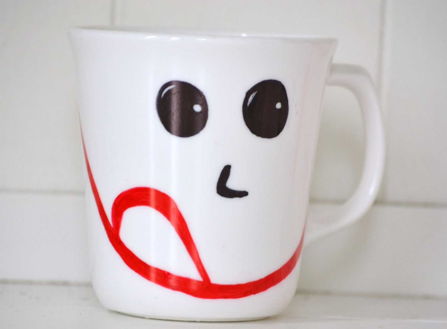 Recycled Mug: Happy