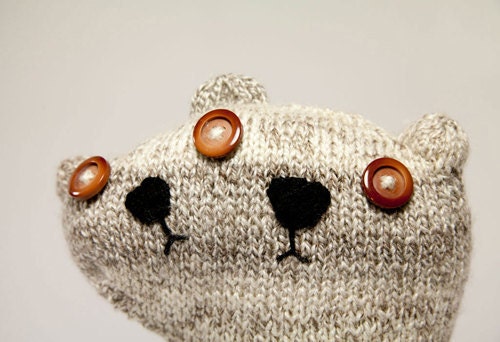 knitted bear