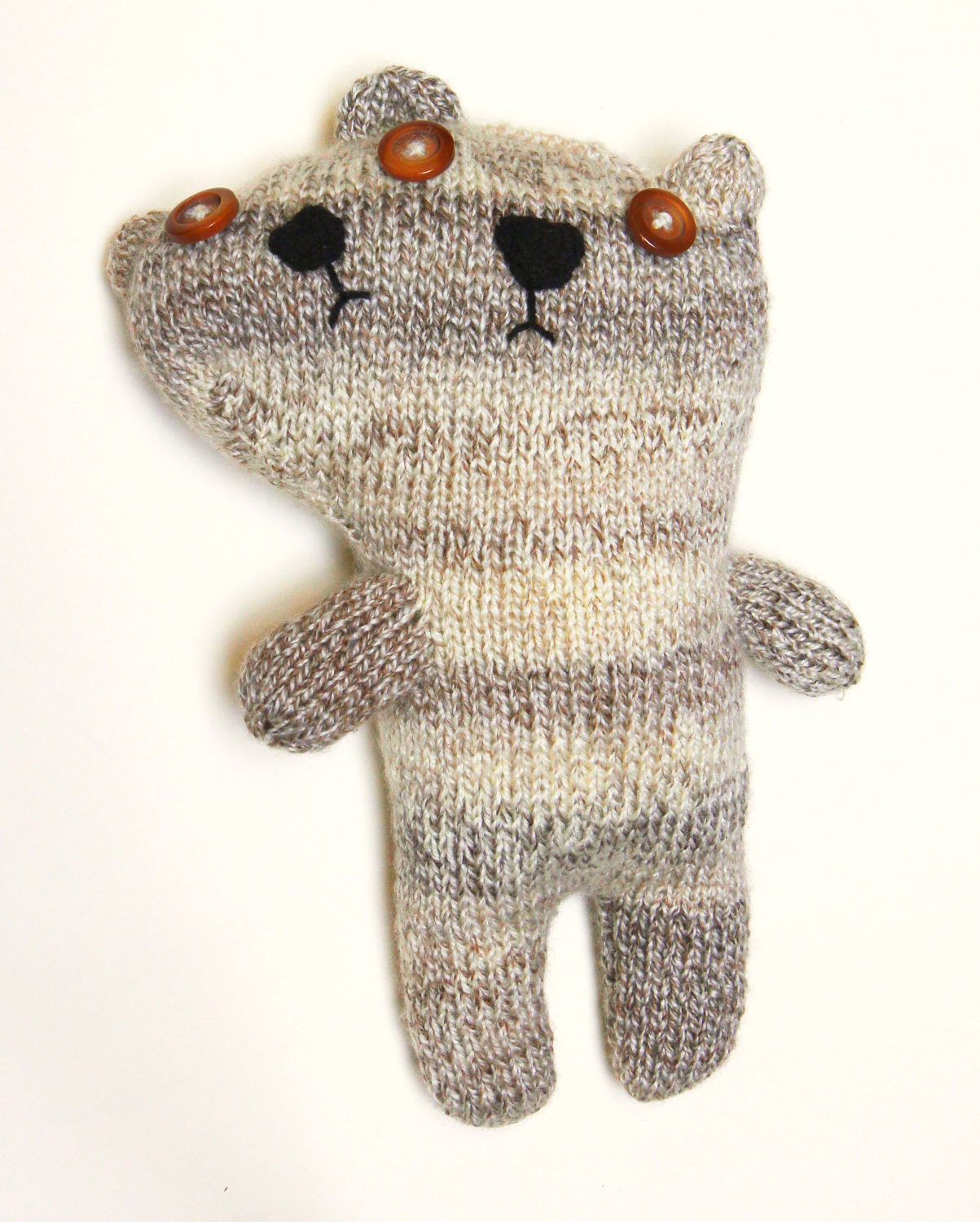 knitted bear