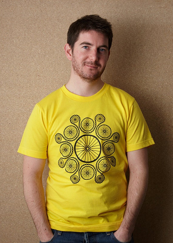 Chain Reaction (Unisex Sunshine T Shirt / Screenprinted on American Apparel)