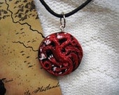 Game Of Thrones - House Targaryen Pendant