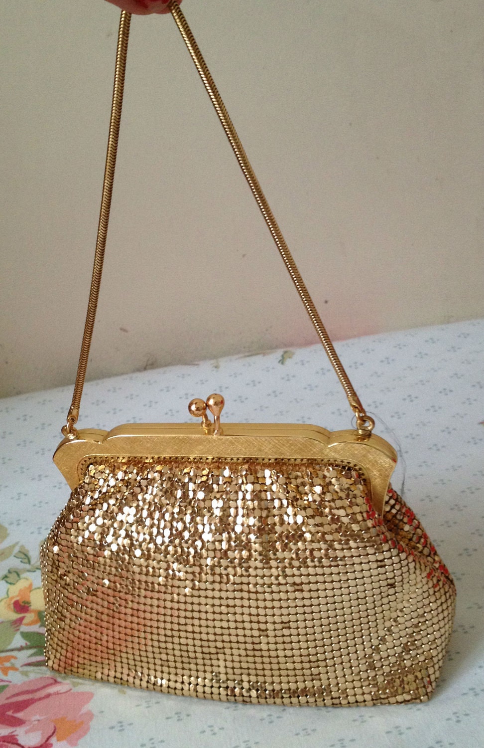 ladies gold evening bags