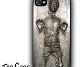 iPhone 4 and iphone 4s case frozen Han Solo image