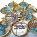 Tampa, Florida jewelry, map necklace pendant charm, Florida map charms