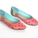 Watermelon Ballet Flats