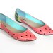Watermelon Ballet Flats