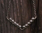 Chevron Necklace Simple Pendant Southwestern Jewelry