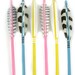 Pastel Arrows in Soft Pink and Light Blue with Striped Feathers