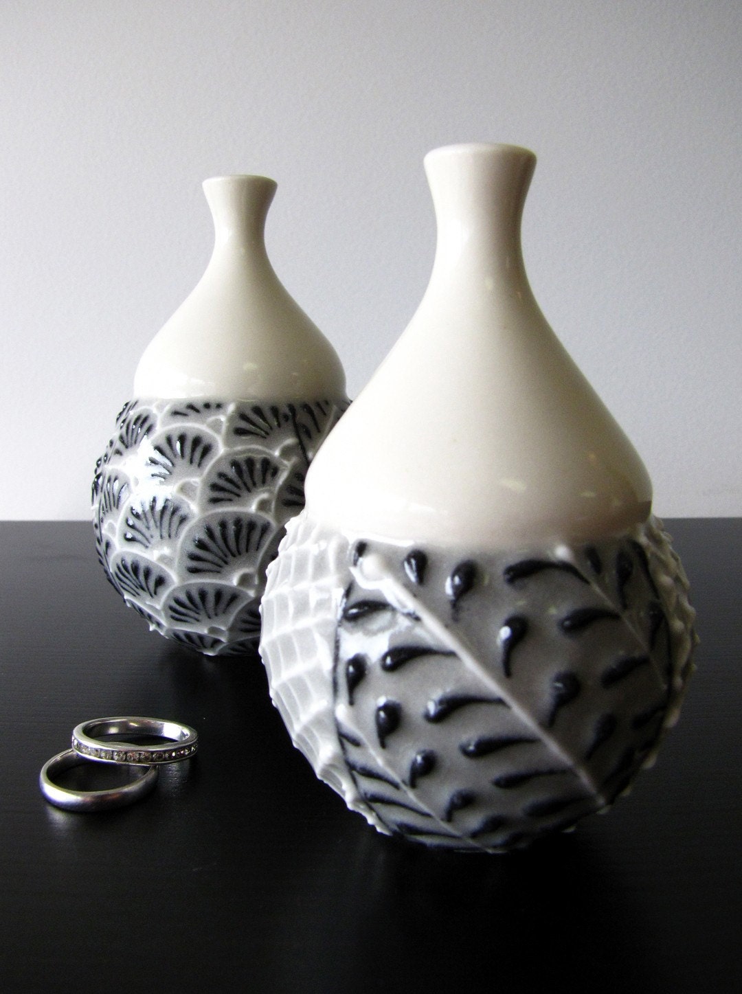 Grey Bud Vase