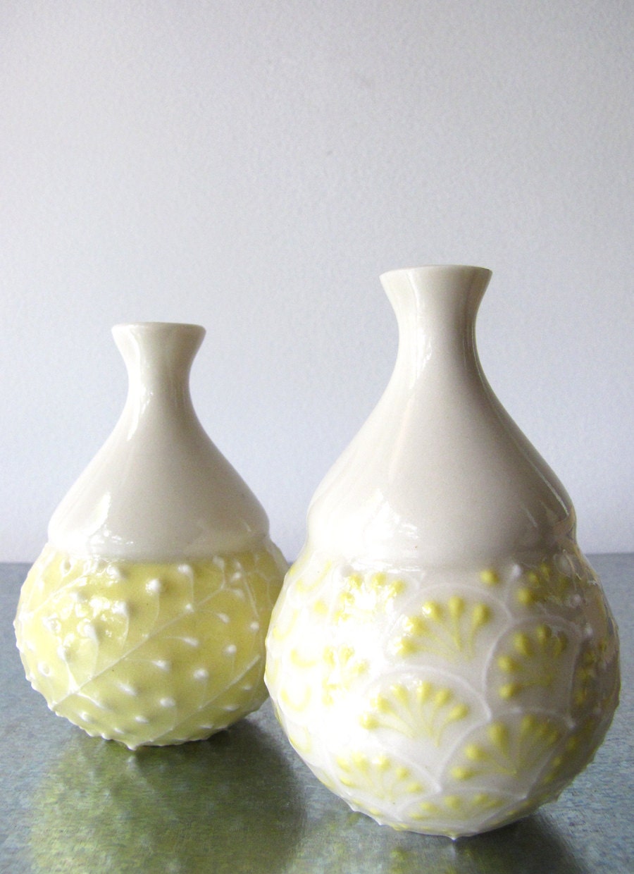 Yellow Bud Vase