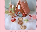 felt Candy Land Lane PDF pattern