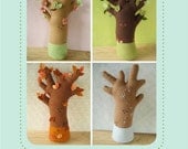 felt Happy Seasons Trees PDF pattern