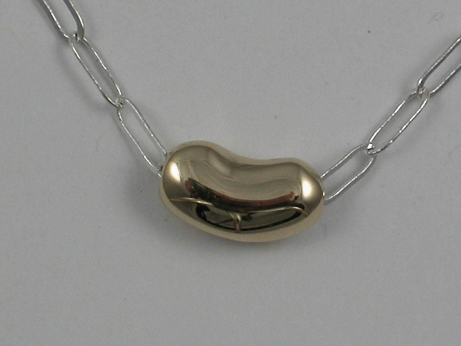 14kt Golden Baby Bean