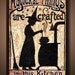 Kitchen Witch - Magickal Things Are Crafted In This Kitchen - 5x7 Card