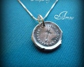 Arrow Wax Seal Necklace - Fate Fickle