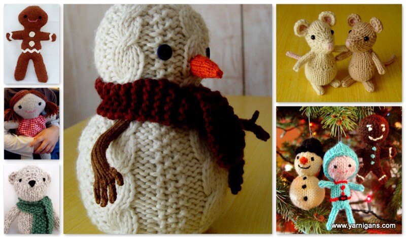 Little Holiday Knits, knitting pattern collection PDF