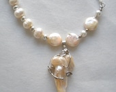 Pearls and Pendant Necklace