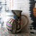 RESERVED - Bohemian Burro art jug