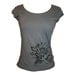 Black Lotus Scoop Neck