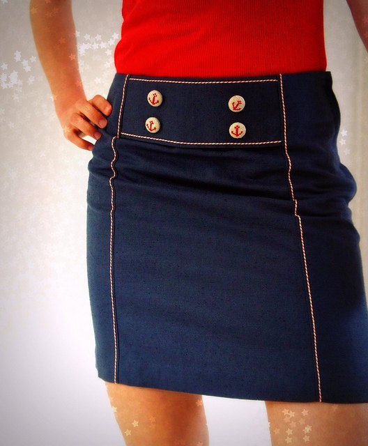Sailor - Mini Skirt - Small