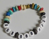 FIND ME FAST Safety 1st Phone Number Bracelet Boys or Girls Infant Child Kid Adult Sizes
