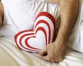 Heart Pillow - Valentines Decorative Day Pillow