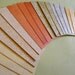 60 upcycled textured handpainted ATC cards for your small art ACEOs and/or whatnots