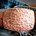 Hammered Copper Belt Buckle by Fosterweld