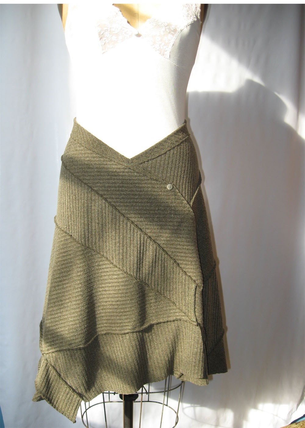Skirt Poncho Olive