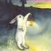 Lantern - Fine Art Rabbit Print -Limited Edition