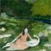 where she went in the night - original oil painting