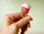Pincushion Ring - Melon Creme