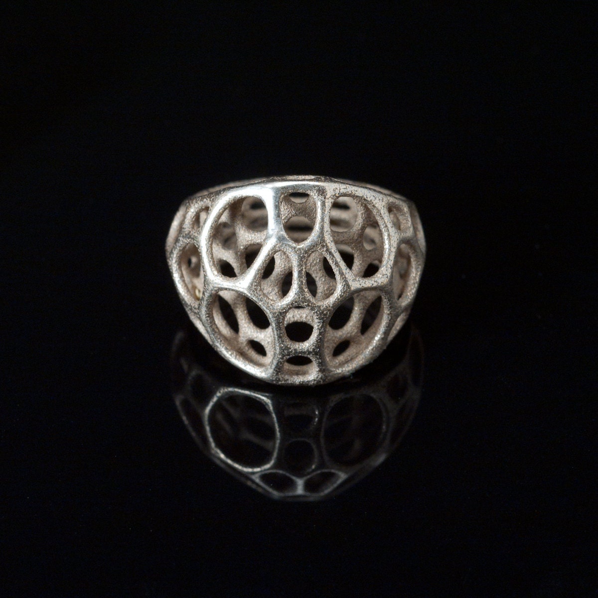 2-layer center ring - 3d-printed stainless steel