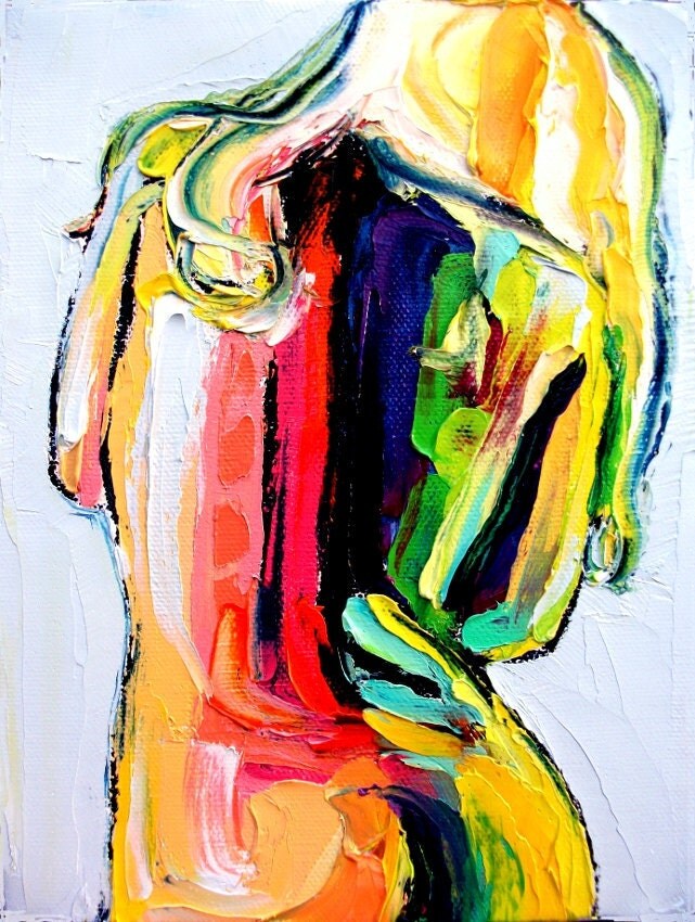 Abstract Naakt Vrouwelijke Figuur Femme X