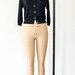 Vintage Diane Gilman Silk Cardigan Midnight Blue Sz S/M