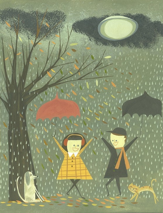 Late Fall.  Limited edition 8.5 x 11 print by Matte Stephens.