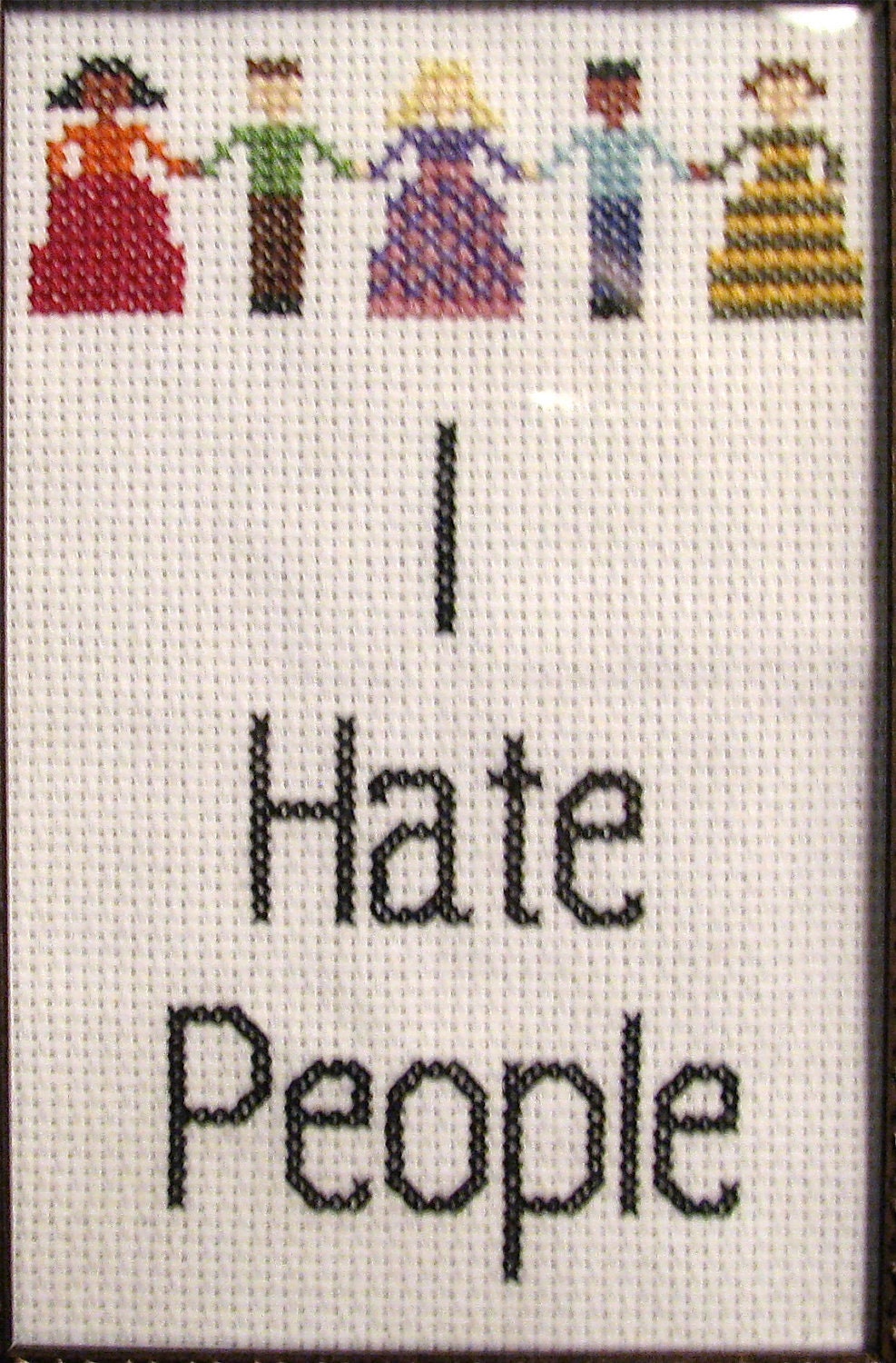 DIY KIT - I Hate People Stitch