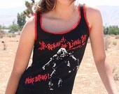 Return Of The Living Dead Zombie Tarman Ruffle Horror Movie Tank Top