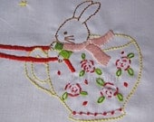 Flight of the Teacup - Hand Embroidery PDF Pattern
